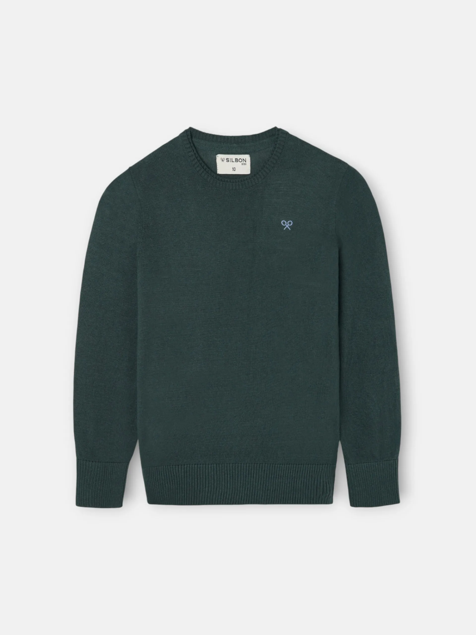 Silbon Jerséis-Jersey kids round neck Verde