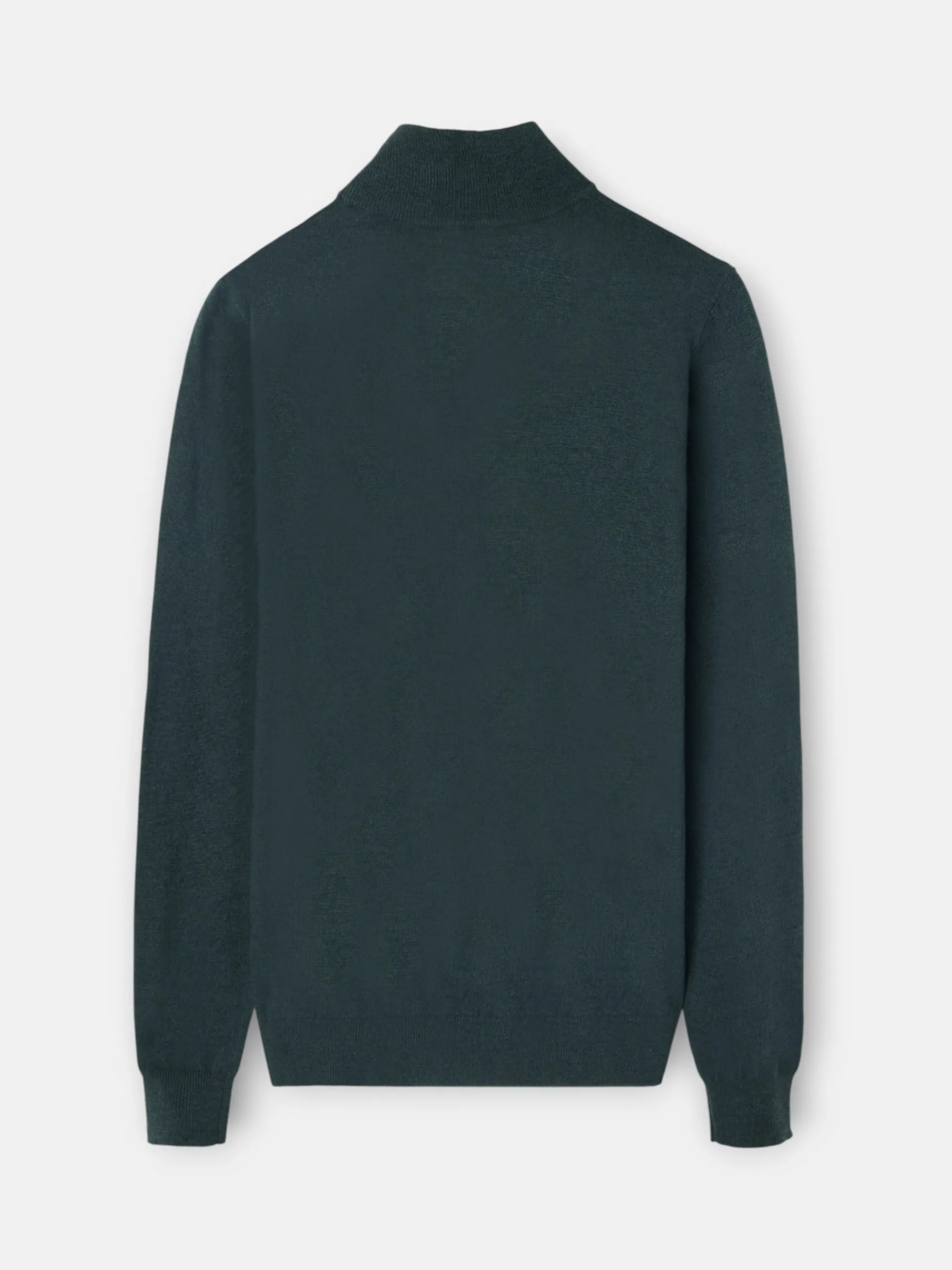 Silbon Smart Casual·Jerséis Y Cárdigan-Jersey media cremallera verde medio Verde medio