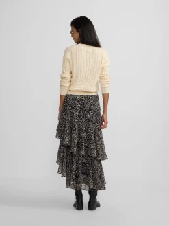 Silbon Punto-Jersey punto ochos Crudo