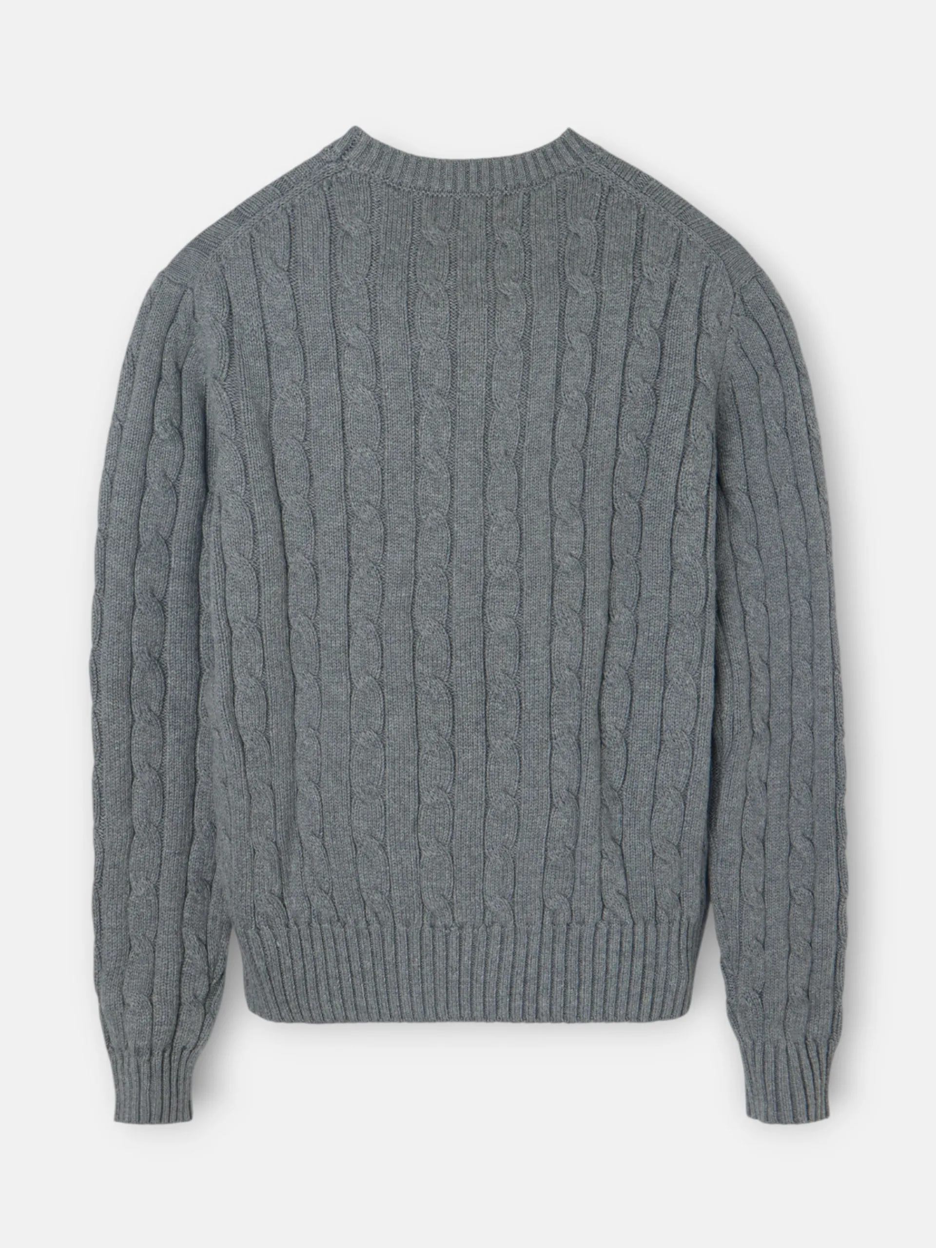 Silbon Punto-Jersey punto ochos Gris