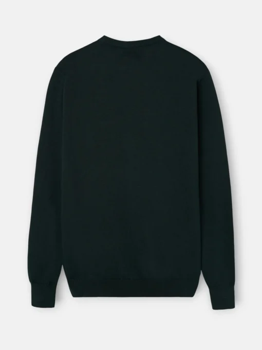 Silbon Smart Casual·Jerséis Y Cárdigan-Jersey retro rombos Verde