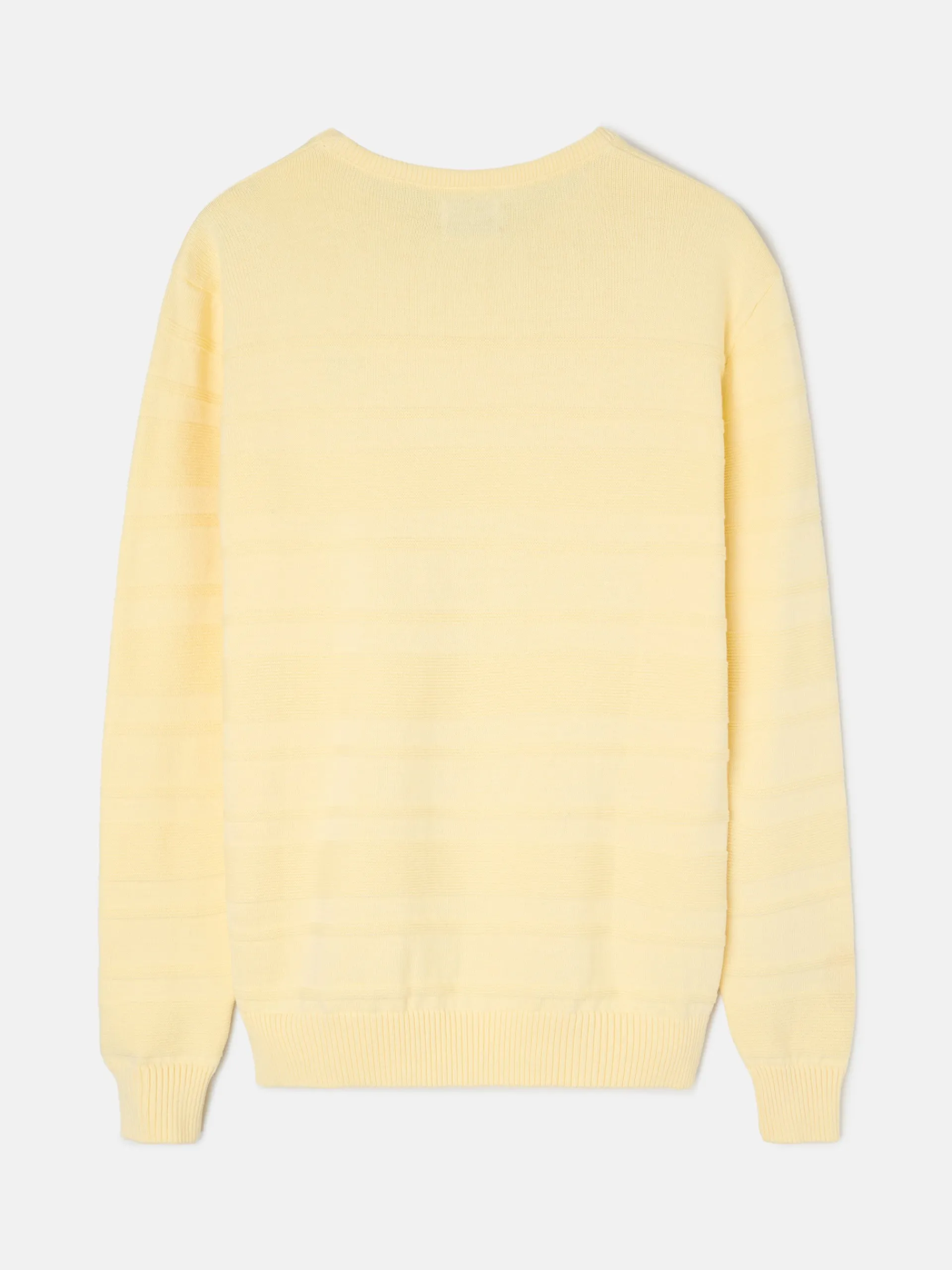Silbon Smart Casual·Jerséis Y Cárdigan-Jersey trenzado minilogo Amarillo