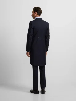 Silbon Formal Y Etiqueta·Chaqués Y Esmoquin-Levita chaque espiga azul marino Azul marino