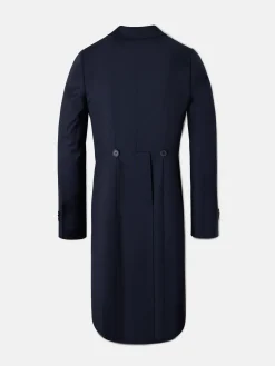 Silbon Formal Y Etiqueta·Chaqués Y Esmoquin-Levita chaque espiga azul marino Azul marino