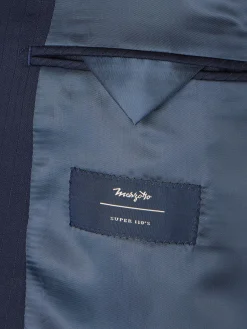 Silbon Formal Y Etiqueta·Chaqués Y Esmoquin-Levita chaque espiga azul marino Azul marino