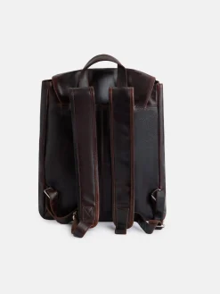 Silbon Accesorios·Mochilas, Bolsas De Viaje Y Neceseres-Mochila piel Marrón