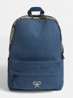 Silbon Complementos|Accesorios·Mochilas, Bolsas De Viaje Y Neceseres-Mochila sport tejido etnico azul marino Azul marino