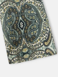 Silbon Vestidos, Monos Y Faldas-Mono pana estampado cachemir verde Burdeos