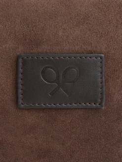 Silbon Accesorios·Mochilas, Bolsas De Viaje Y Neceseres-Neceser piel detalle marron oscuro Marron oscuro
