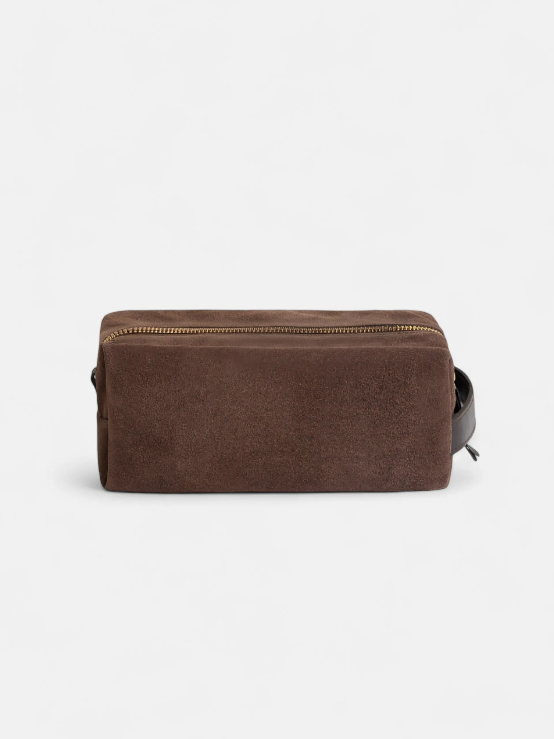 Silbon Accesorios·Mochilas, Bolsas De Viaje Y Neceseres-Neceser piel detalle marron oscuro Marron oscuro