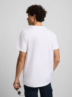 Silbon Smart Casual·Camisetas-Pack 2x camiseta miniraqueta blanca marina Azul marino