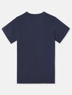 Silbon Smart Casual·Camisetas-Pack 2x camiseta miniraqueta blanca marina Azul marino