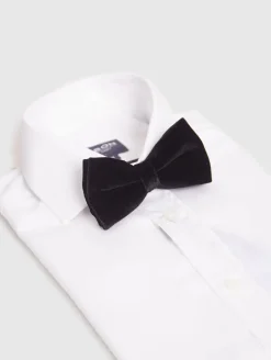 Silbon Accesorios·Corbatas, Pajaritas Y Pañuelos-Pajarita terciopelo negra Negro
