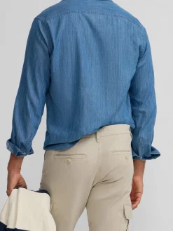 Silbon Smart Casual·Pantalones Y Vaqueros-Pantalon cargo casual Beige