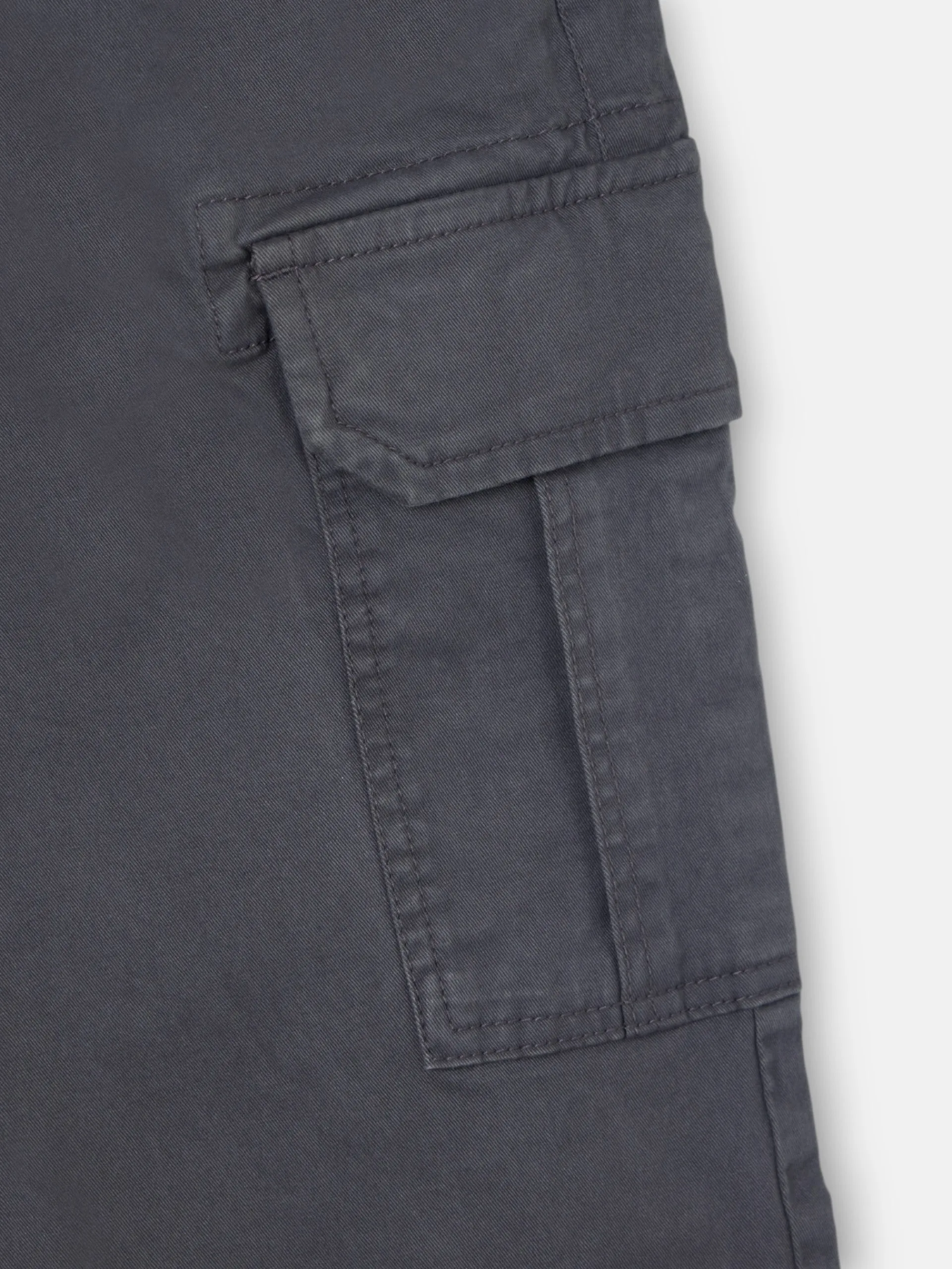 Silbon Smart Casual·Pantalones Y Vaqueros-Pantalon cargo casual gris oscuro Gris oscuro