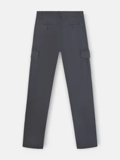 Silbon Smart Casual·Pantalones Y Vaqueros-Pantalon cargo casual gris oscuro Gris oscuro