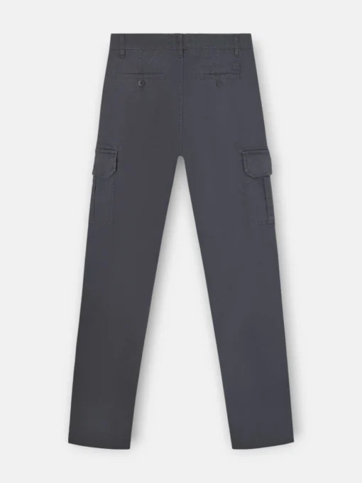 Silbon Smart Casual·Pantalones Y Vaqueros-Pantalon cargo casual gris oscuro Gris oscuro