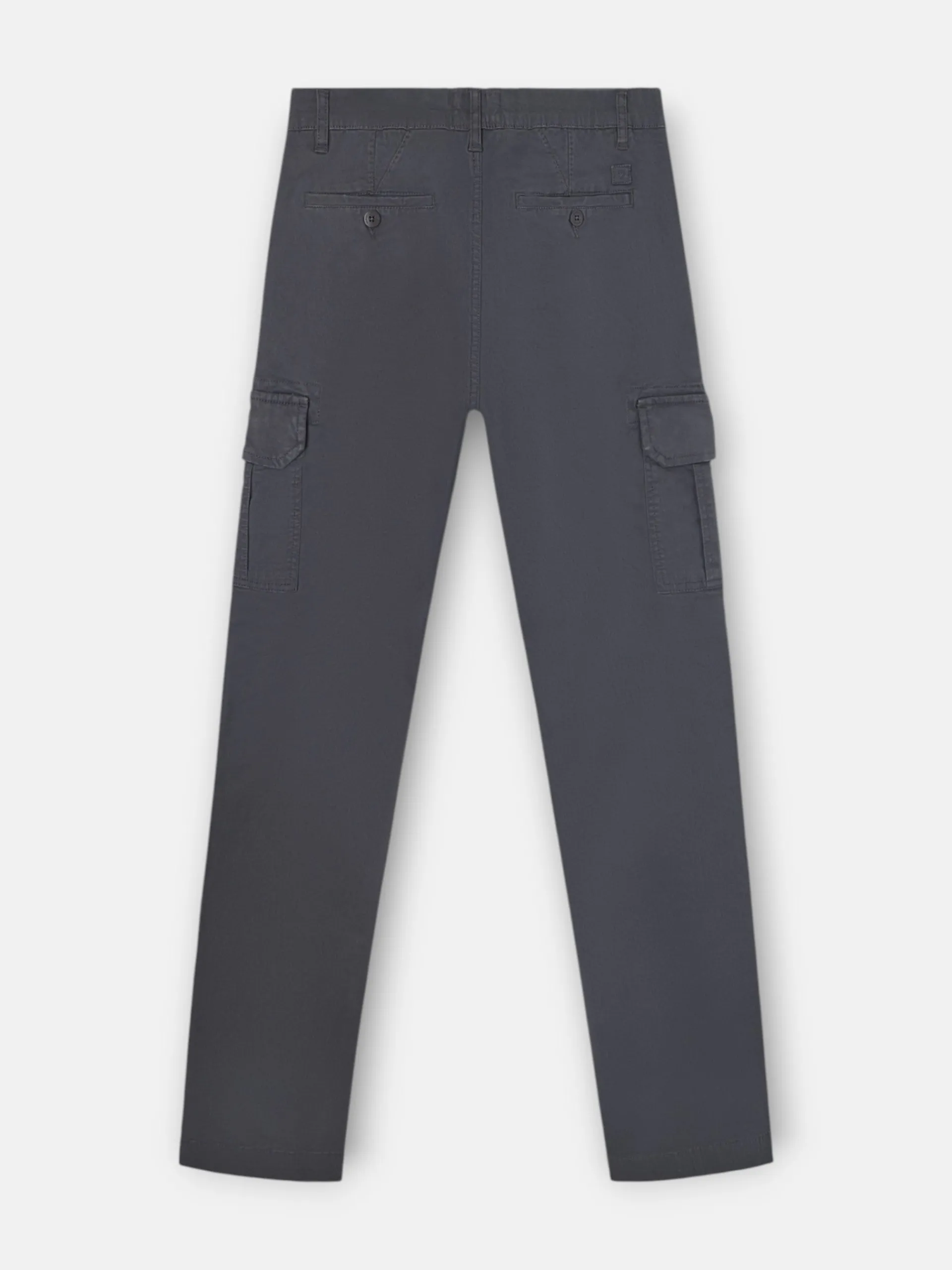 Silbon Smart Casual·Pantalones Y Vaqueros-Pantalon cargo casual gris oscuro Gris oscuro