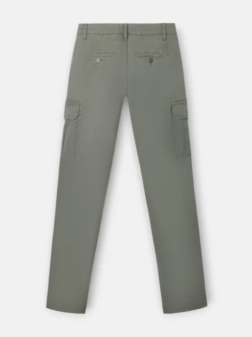 Silbon Smart Casual·Pantalones Y Vaqueros-Pantalon cargo casual Verde