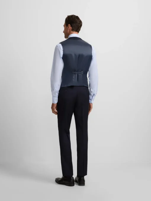 Silbon Formal Y Etiqueta·Chaqués Y Esmoquin-Pantalon chaque espiga azul marino Azul marino