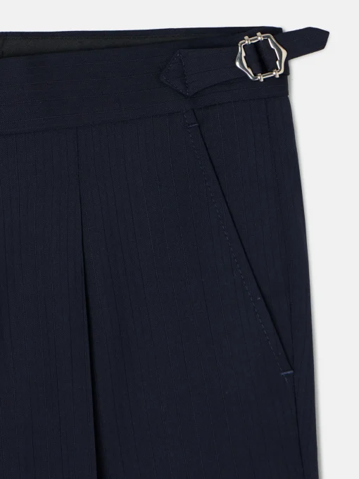Silbon Formal Y Etiqueta·Chaqués Y Esmoquin-Pantalon chaque espiga azul marino Azul marino