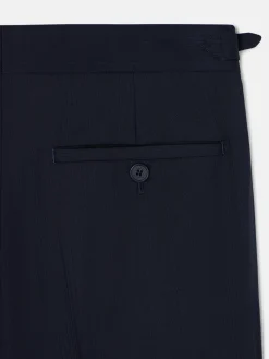 Silbon Formal Y Etiqueta·Chaqués Y Esmoquin-Pantalon chaque espiga azul marino Azul marino
