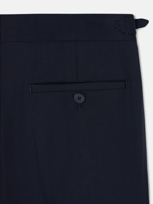 Silbon Formal Y Etiqueta·Chaqués Y Esmoquin-Pantalon chaque espiga azul marino Azul marino