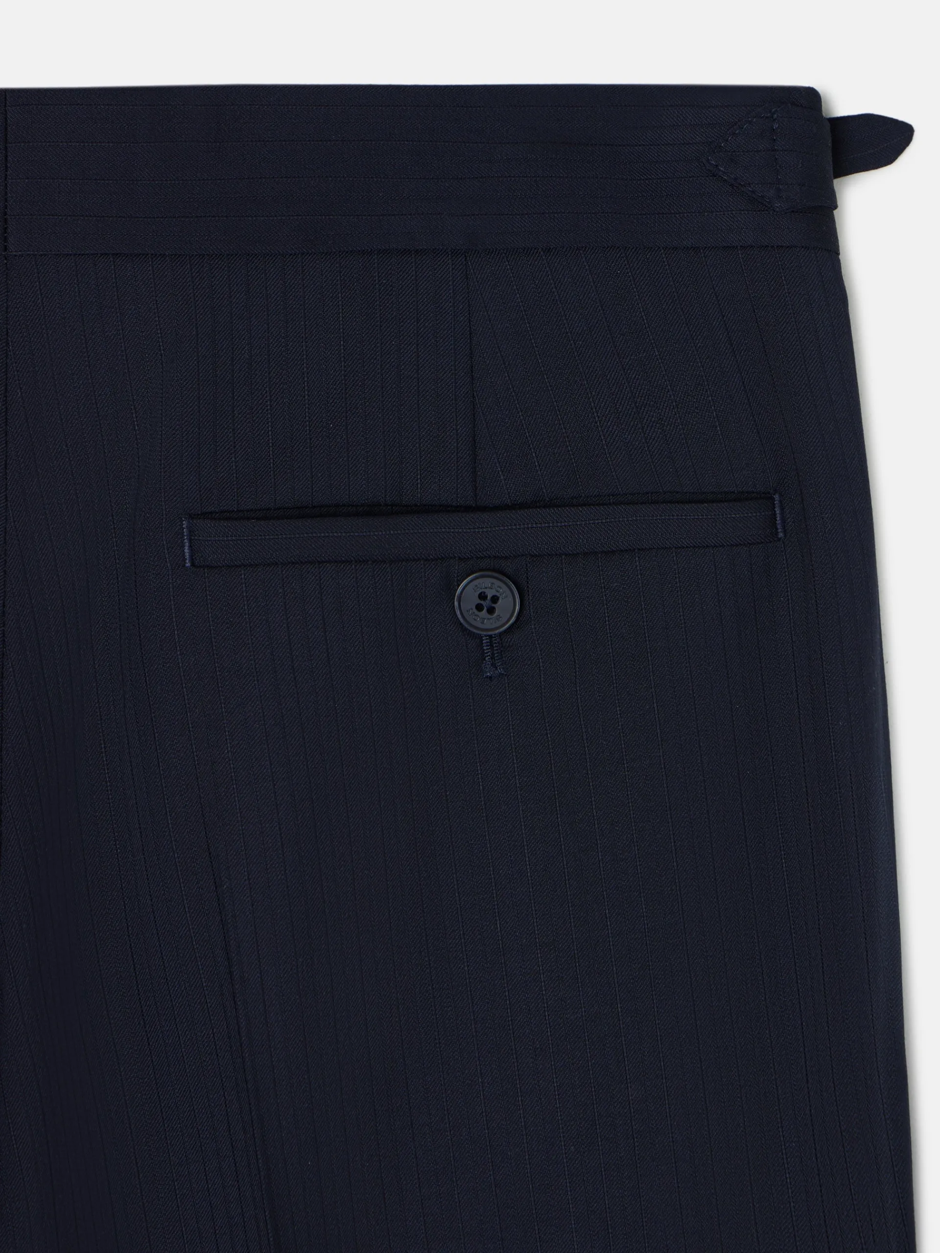 Silbon Formal Y Etiqueta·Chaqués Y Esmoquin-Pantalon chaque espiga azul marino Azul marino