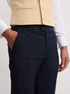 Silbon Formal Y Etiqueta·Chaqués Y Esmoquin-Pantalon chaque stretch azul claro Azul claro