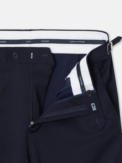 Silbon Formal Y Etiqueta·Chaqués Y Esmoquin-Pantalon chaque stretch azul claro Azul claro