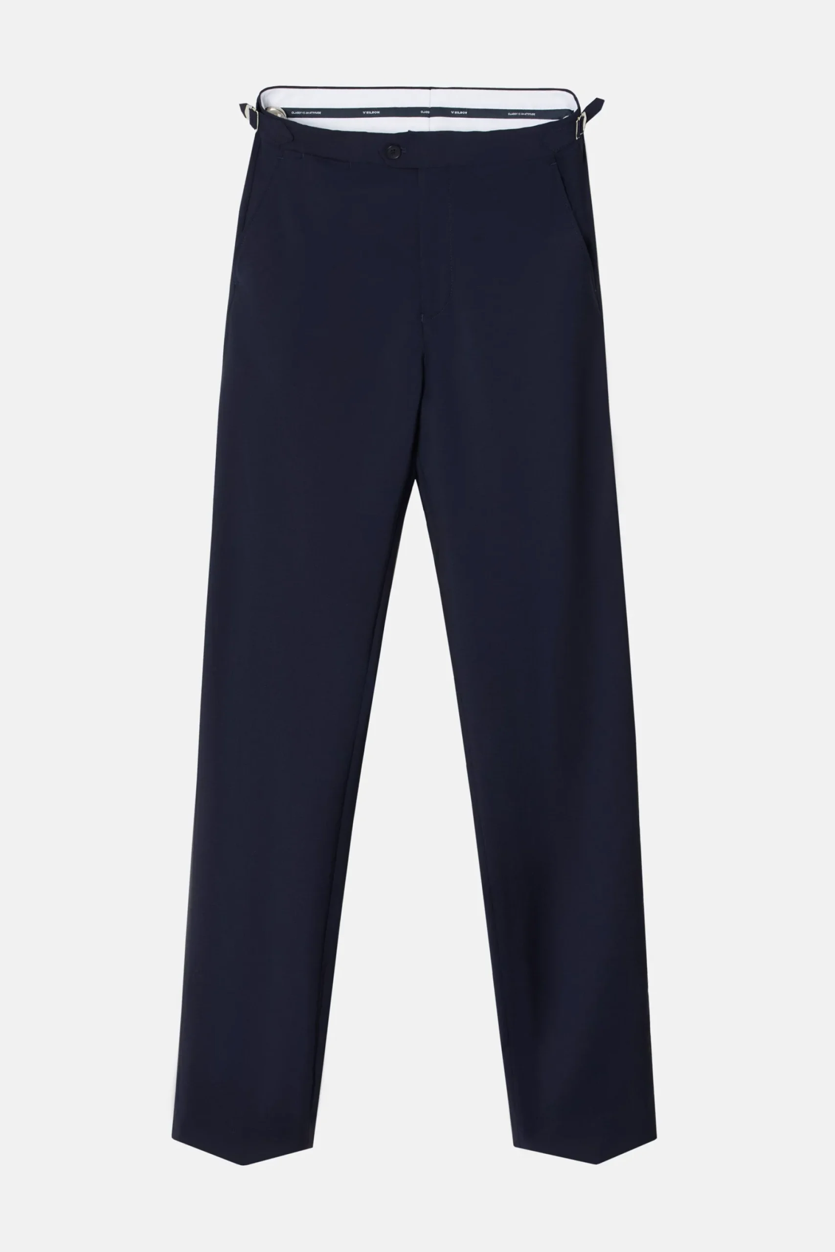 Silbon Formal Y Etiqueta·Chaqués Y Esmoquin-Pantalon chaque stretch azul claro Azul claro