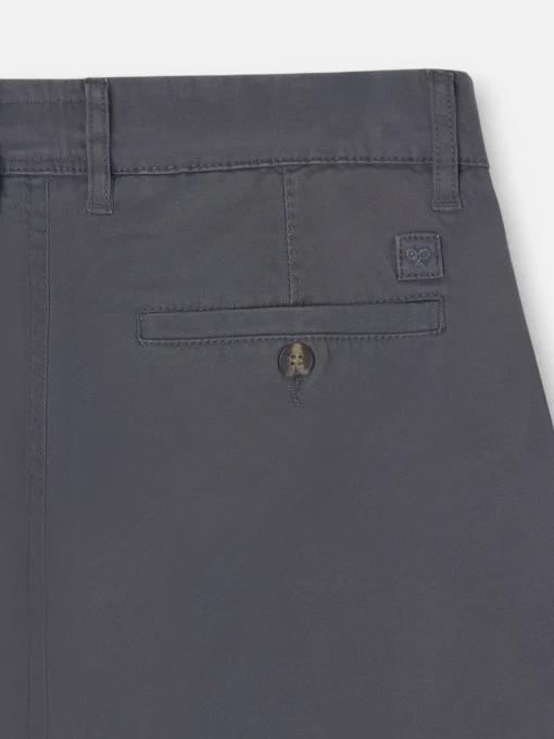 Silbon Smart Casual·Pantalones Y Vaqueros-Pantalon chino casual gris oscuro Gris oscuro