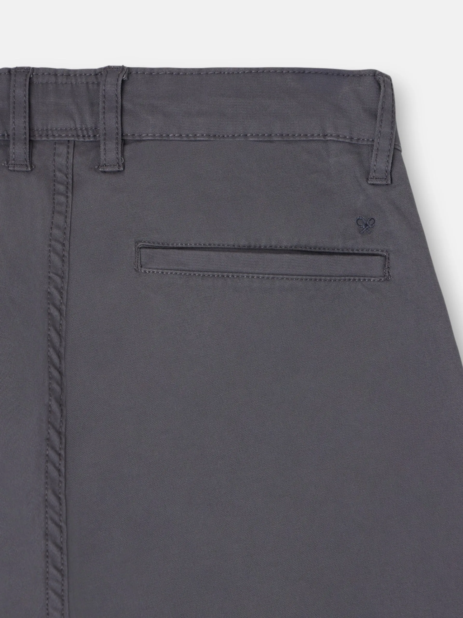 Silbon Smart Casual·Pantalones Y Vaqueros-Pantalon chino casual pinzas gris oscuro Gris oscuro