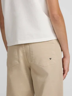 Silbon Pantalones-Pantalon culotte marinero Beige