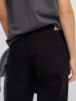 Silbon Pantalones-Pantalon culotte Negro