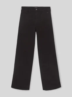 Silbon Pantalones-Pantalon culotte Negro