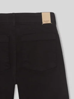 Silbon Pantalones-Pantalon culotte Negro