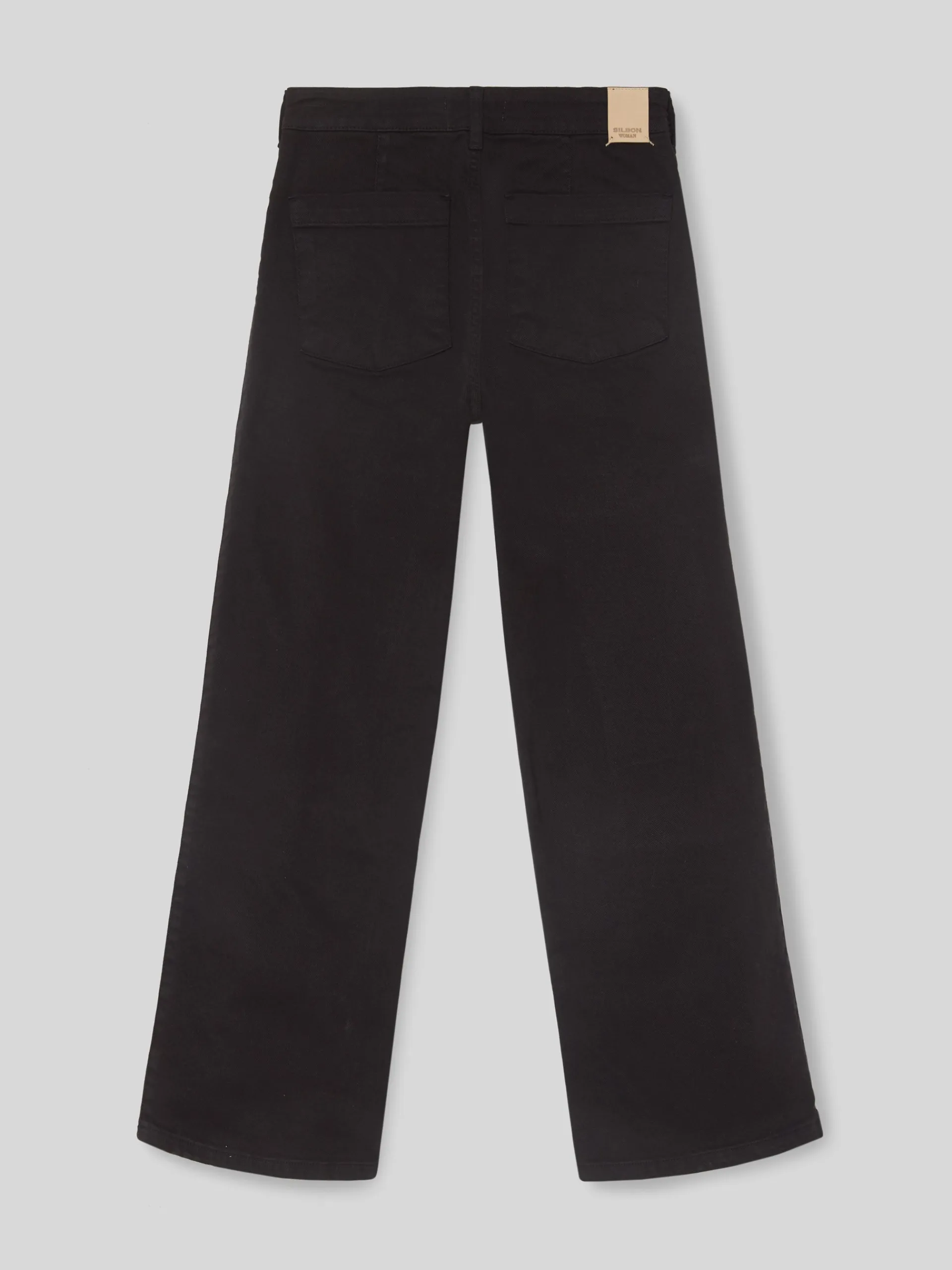Silbon Pantalones-Pantalon culotte Negro