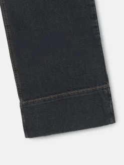 Silbon Pantalones-Pantalon denim espiga estampado Gris