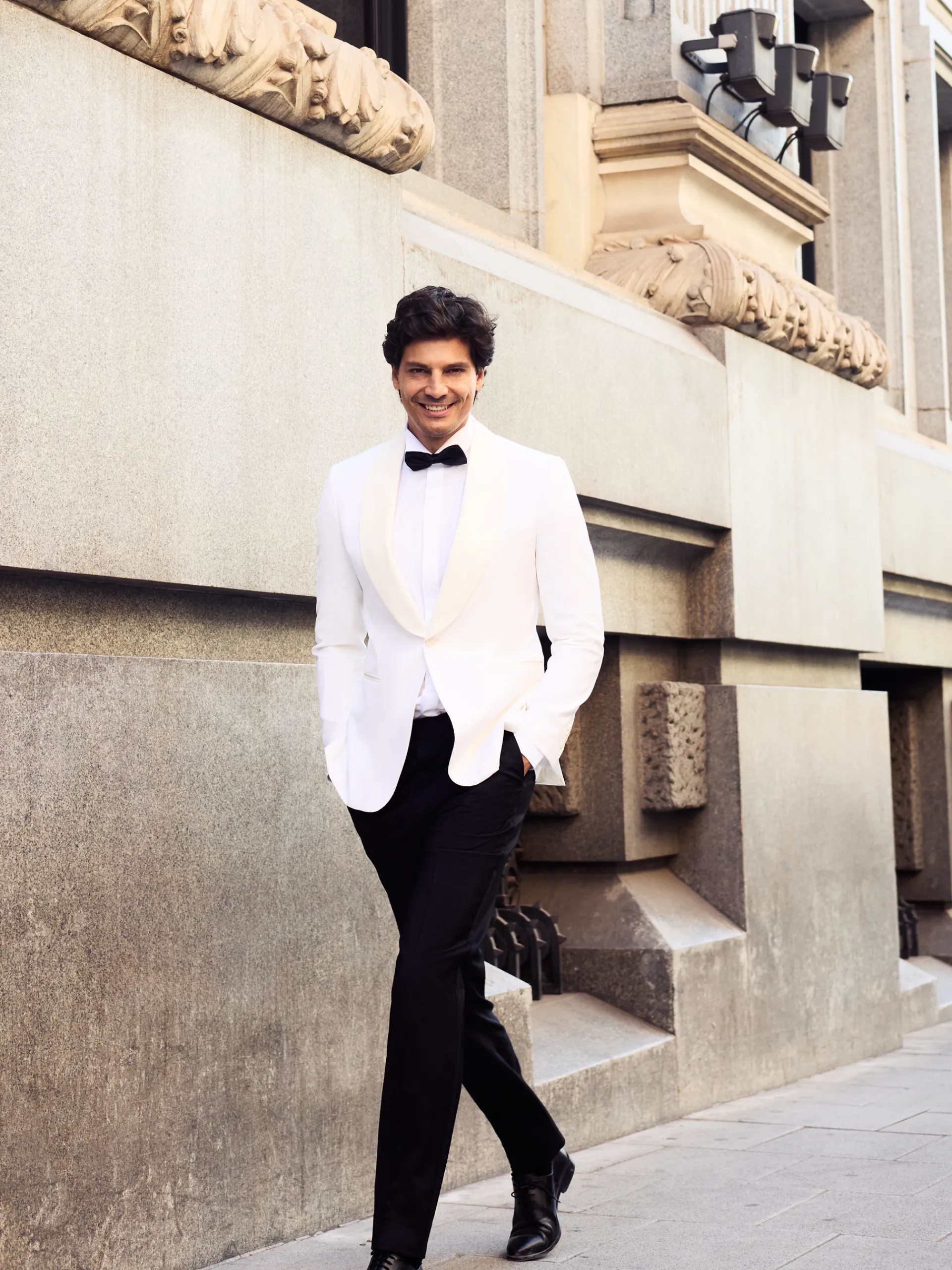Silbon Formal Y Etiqueta·Chaqués Y Esmoquin-Pantalon esmoquin classic Negro