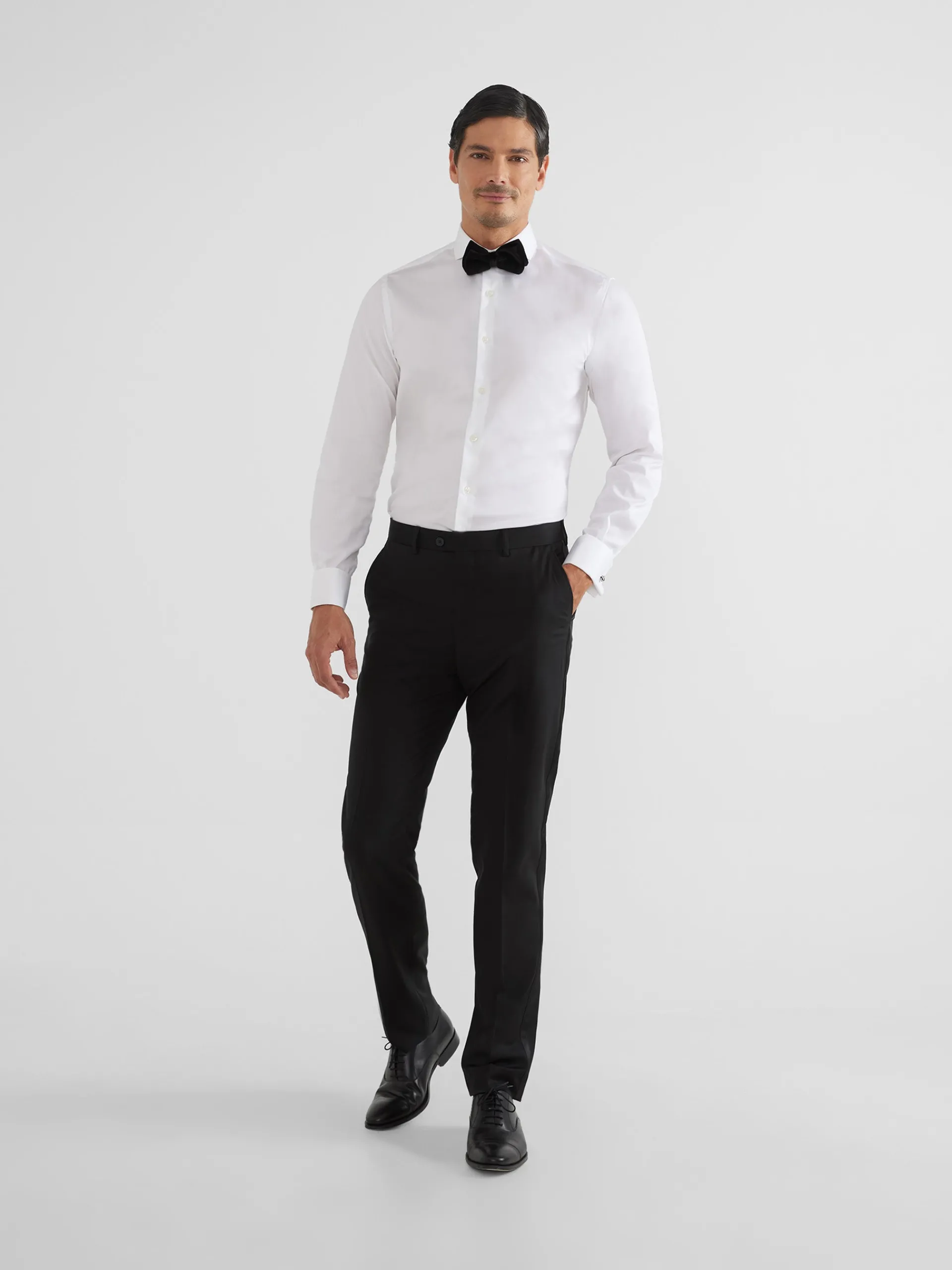 Silbon Formal Y Etiqueta·Chaqués Y Esmoquin-Pantalon esmoquin Negro
