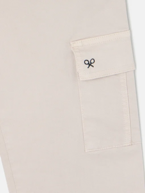 Silbon Pantalones-Pantalon girl cargo Beige