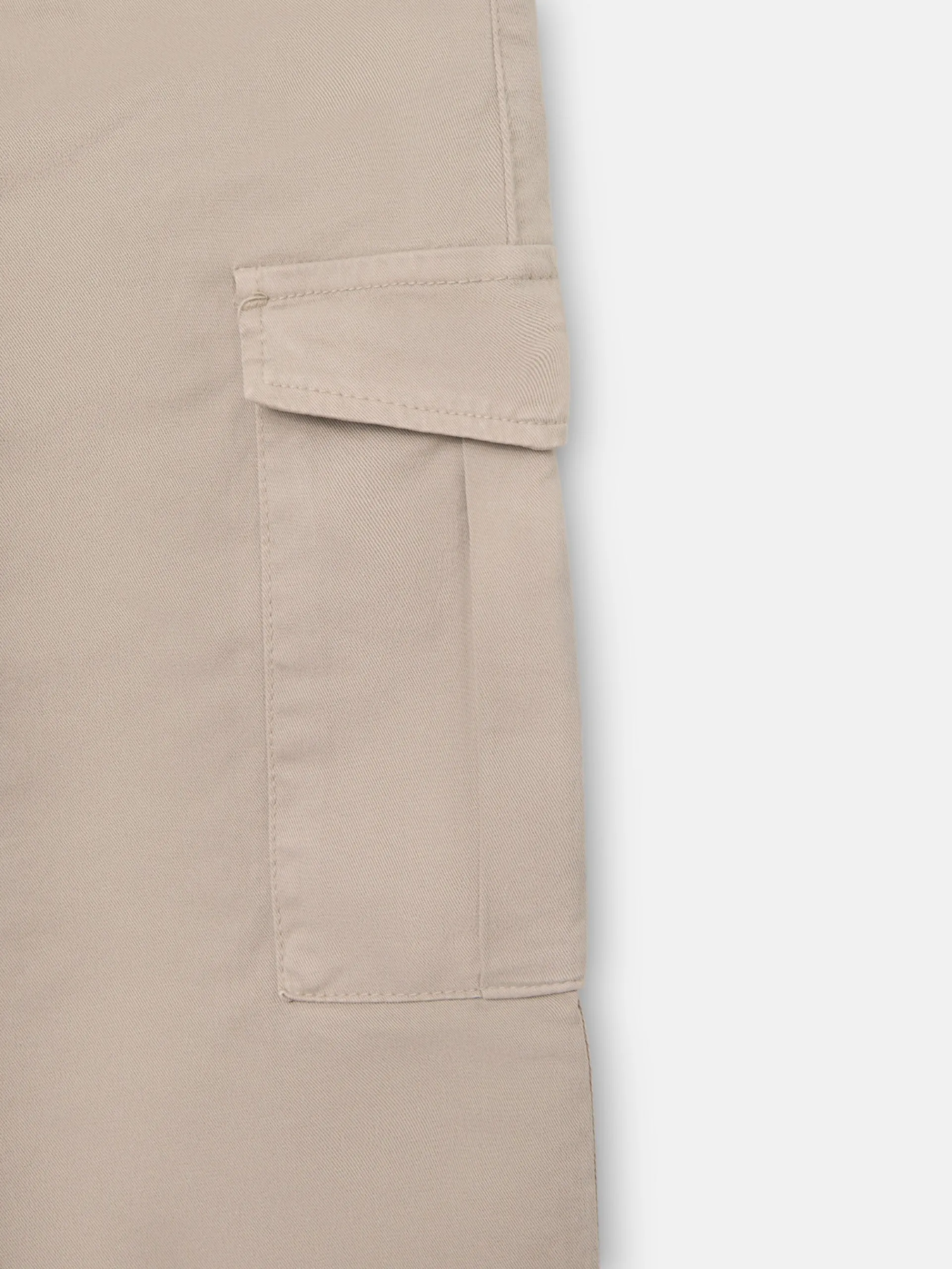 Silbon Smart Casual·Pantalones Y Vaqueros-Pantalon jogger cargo pinza Beige