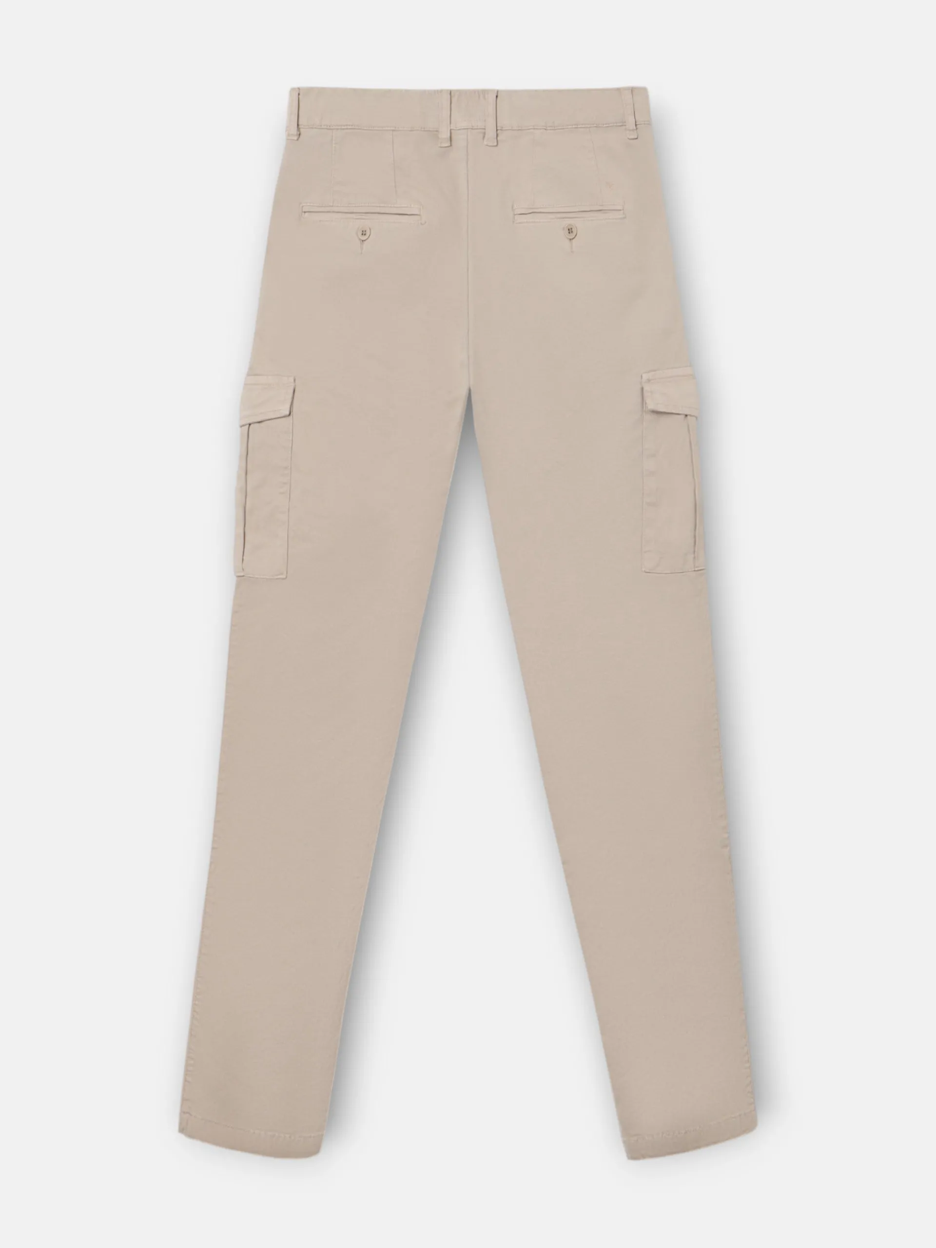 Silbon Smart Casual·Pantalones Y Vaqueros-Pantalon jogger cargo pinza Beige