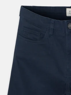 Silbon Smart Casual·Pantalones Y Vaqueros-Pantalon sport cinco bolsillos casual azul marino Azul marino