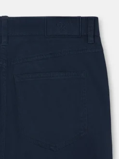 Silbon Smart Casual·Pantalones Y Vaqueros-Pantalon sport cinco bolsillos casual azul marino Azul marino