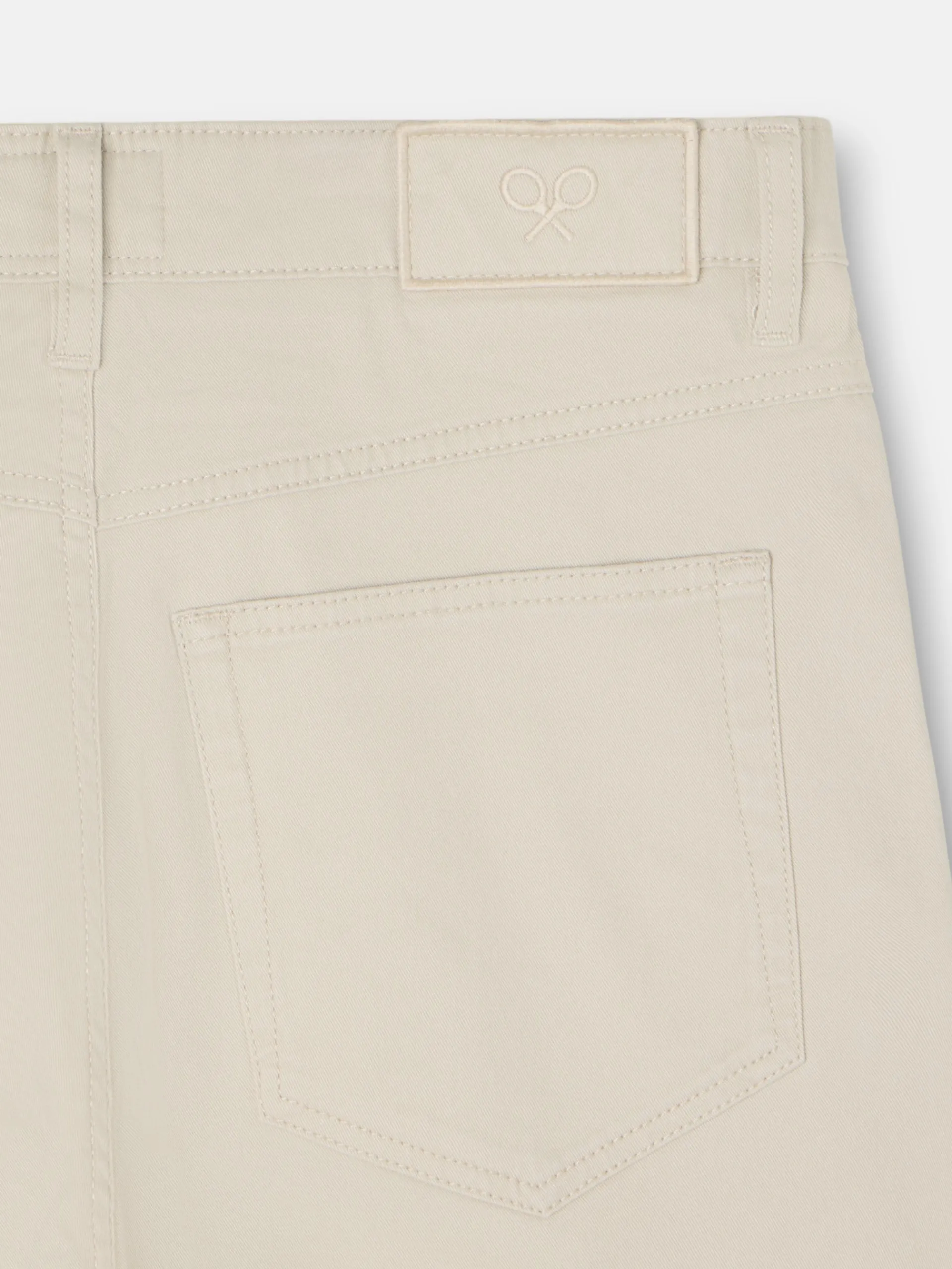 Silbon Smart Casual·Pantalones Y Vaqueros-Pantalon sport cinco bolsillos casual Beige