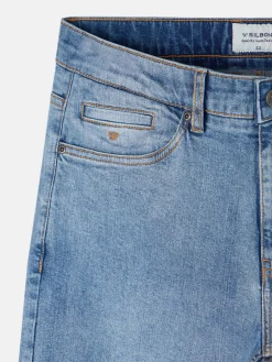 Silbon Smart Casual·Pantalones Y Vaqueros-Pantalon sport denim azul medio Azul medio