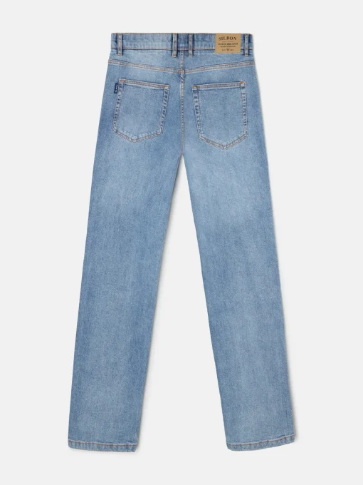 Silbon Smart Casual·Pantalones Y Vaqueros-Pantalon sport denim azul medio Azul medio