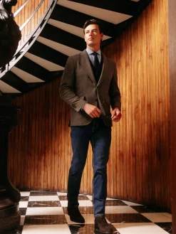 Silbon Smart Casual·Pantalones Y Vaqueros-Pantalon sport denim azul oscuro Azul oscuro